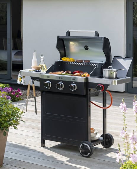 Norfolk Grills Vista 3 Burner Gas BBQ