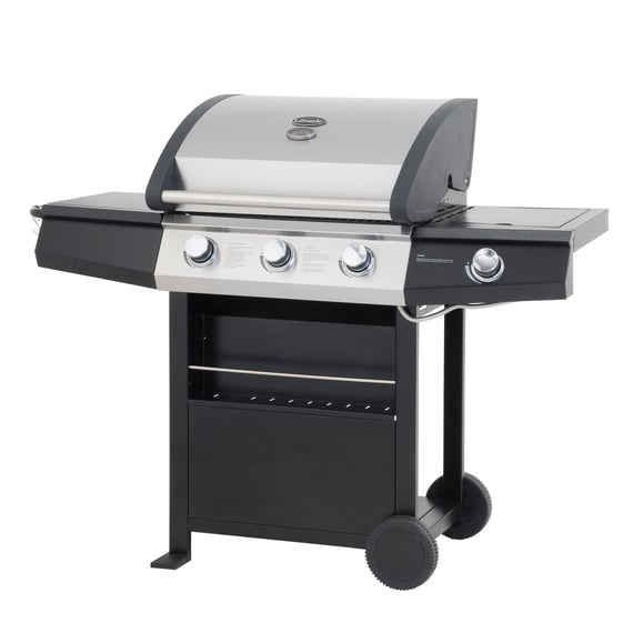 Vincent 3 + 1 Burner Gas BBQ Grill