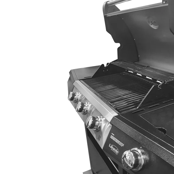 Vincent 3 + 1 Burner Gas BBQ Grill