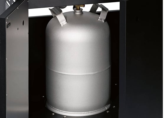 Enders Kansas Pro 3 SIK Turbo Gas Barbecue Gas Storage