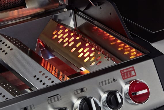 Enders Monroe Pro 3 SIK Turbo Gas Barbecue Grill Plate