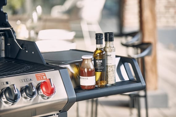 Enders Monroe Pro 4 SIK Turbo Gas Barbecue Shelf