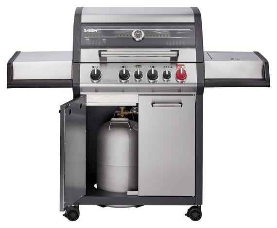 Enders Monroe Pro 4 SIK Turbo Gas Barbecue Storage
