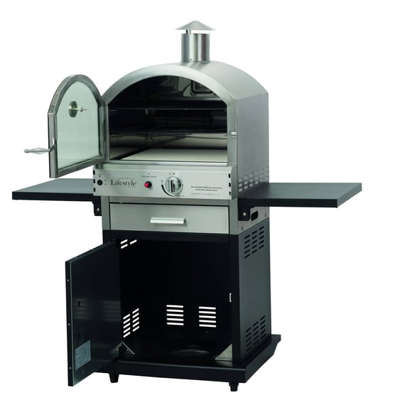 Lifestyle Verona Alfresco Gas Pizza Oven BBQ