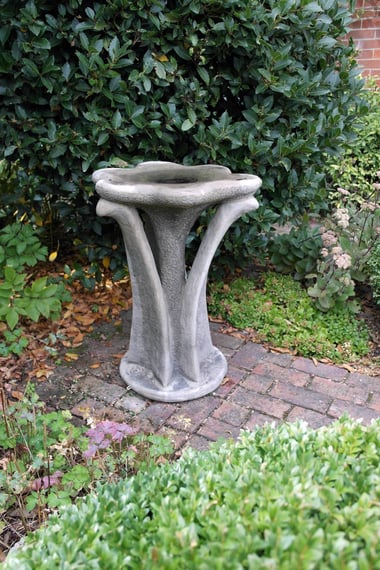 Flower Stone Birdbath original product photo