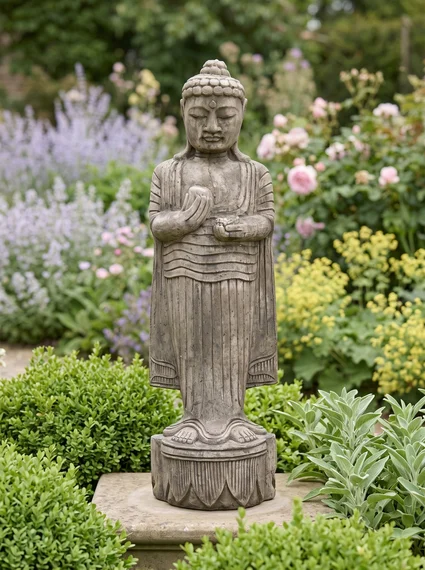 Standing Teaching Buddha Statue