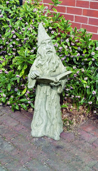 Merlin Garden Statue in Cotswold Stone