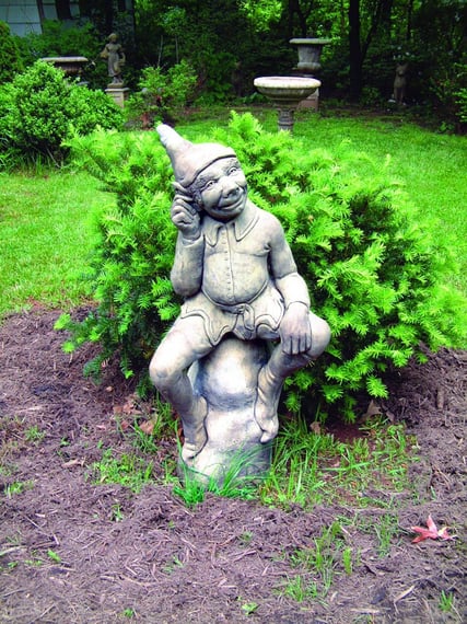 Leprechaun Garden Statue Original Photo