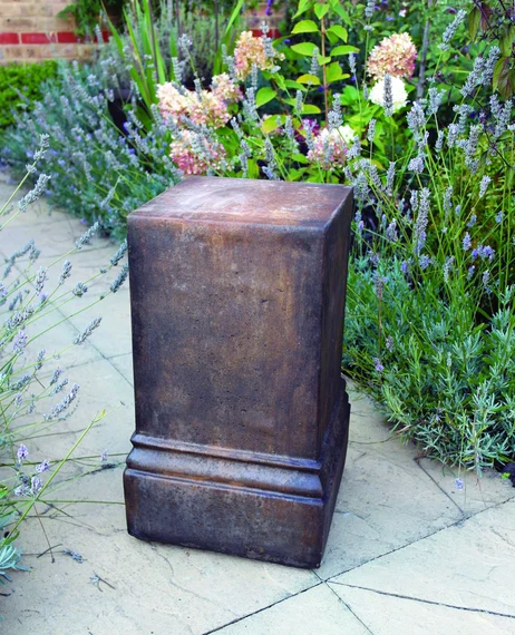 Vienna Stone Garden Pedestal in cast stone