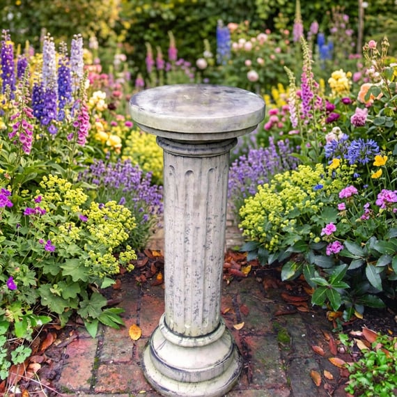 Brighton Column Stone Garden Pedestal