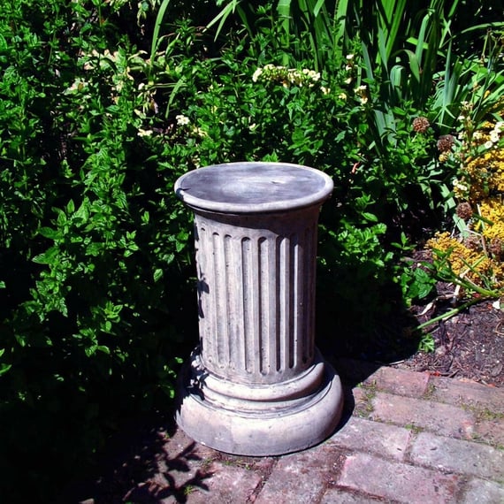 Doric Column Stone Garden Pedestal