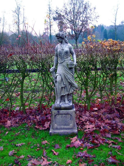 Regency Stone Garden Pedestal in cast stone