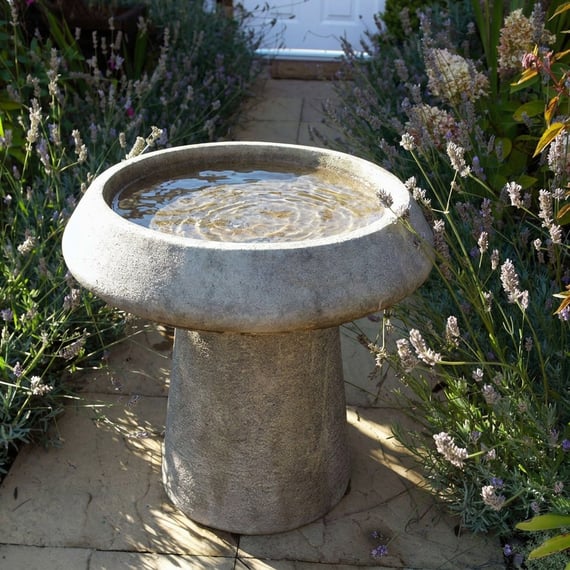 Pure Stone Birdbath