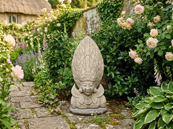 Sungod Stone Garden Statue