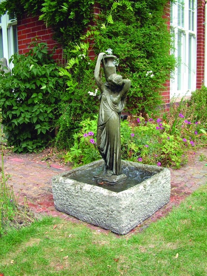 Water Bearer Stone Fountain original product photo
