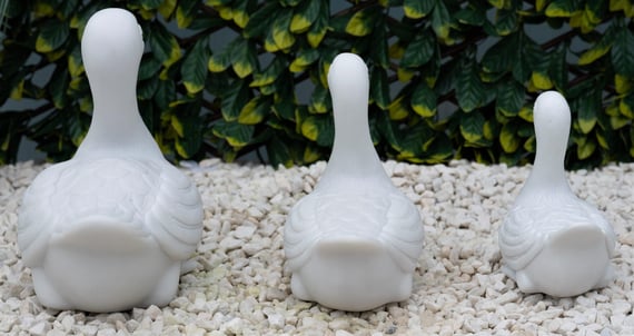 Family Of Ducks Garden Ornaments