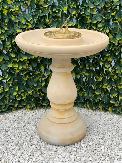 Edwardian Sundial in Sandstone - Original Product Photo