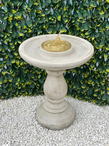 Edwardian Sundial in Stone