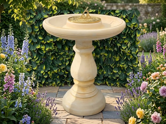 Edwardian Sundial in Sandstone