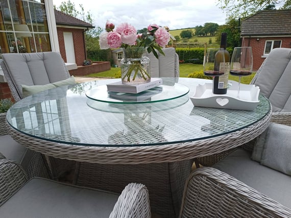 Lichfield Rapello 8 Seat Rattan Dining Set