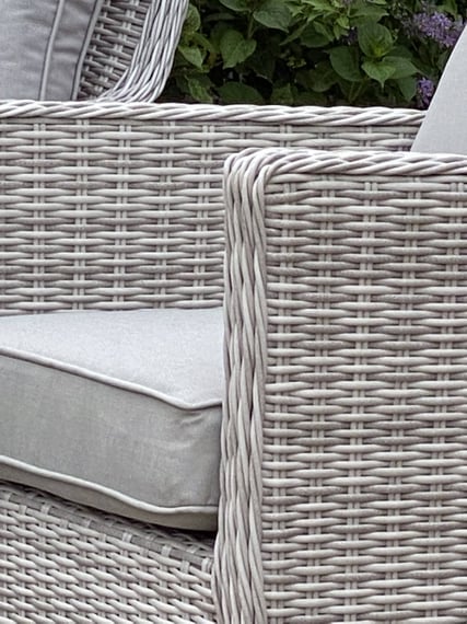 Lichfield Trebbio Casual Rattan Dining Set with Adjustable Table