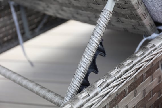 Lichfield Campania Reclining Lounger and Side Table