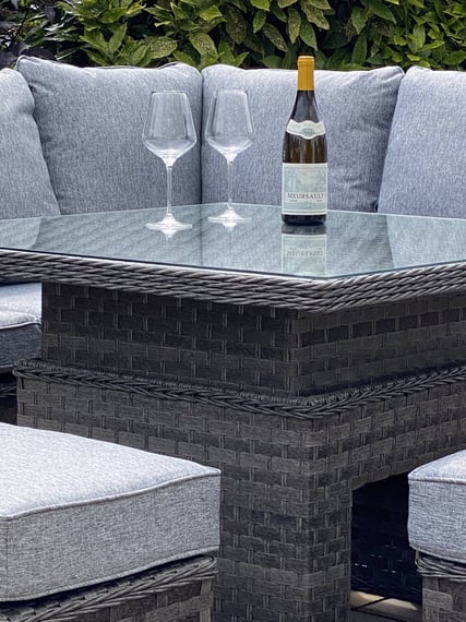 Lichfield Campania Casual Sofa Set with Adjustable Table Top