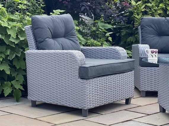 Lichfield Morpeth Ova Rattan Coffee Suite Cushions