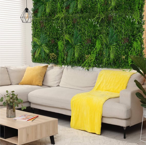 1m x 1m Alina Artificial Living Wall x 2