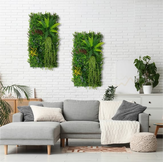 50cm x 100cm Alina Artificial Living Wall