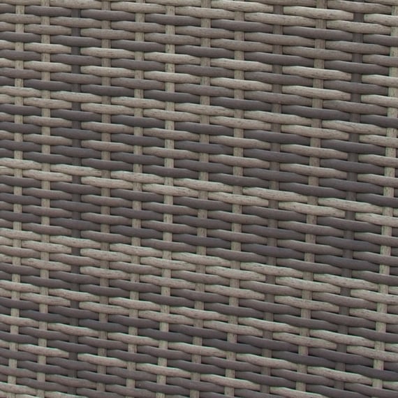 Grey rattan corner set dimensions