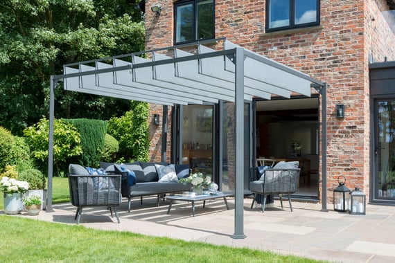 Garden Must Haves 3x3m Pandora Leaf Garden Gazebo