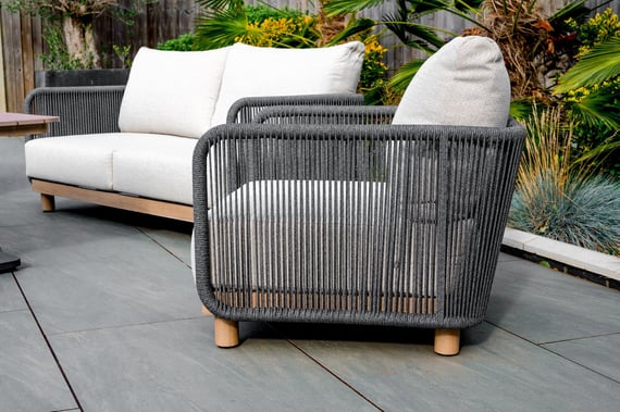 Buxton Rope Weave 2 Seater Sofa Set Lifestyle 02
