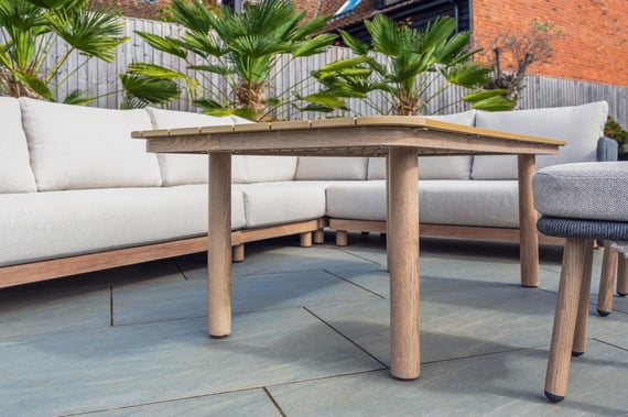 Buxton Rope Weave Corner Set High Table Lifestyle 06