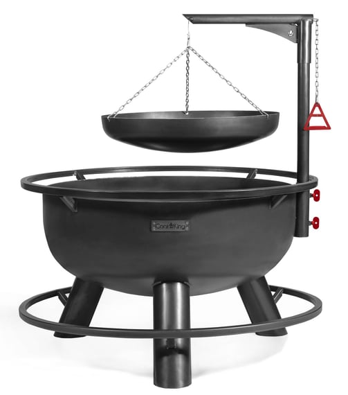 Cook King Bandito Firepit with Optional Wok