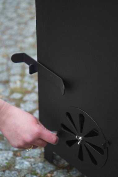 Cook King Berlin Smokehouse Open Vent