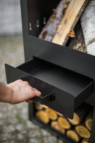 Cook King Rosa Garden Stove Ash Drawer