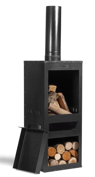 Cook King Rosa Garden Stove Ash Tray