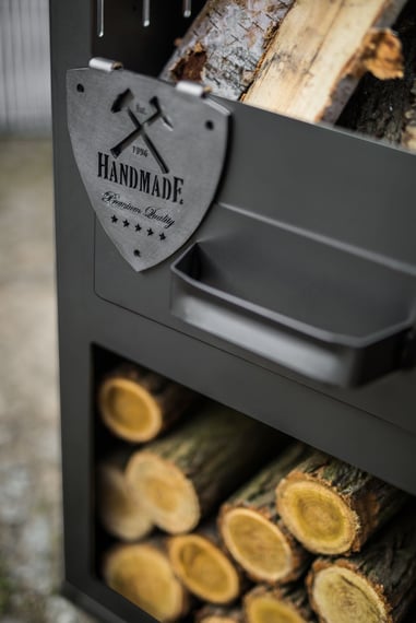 Cook King Rosa Garden Stove Wood Storage