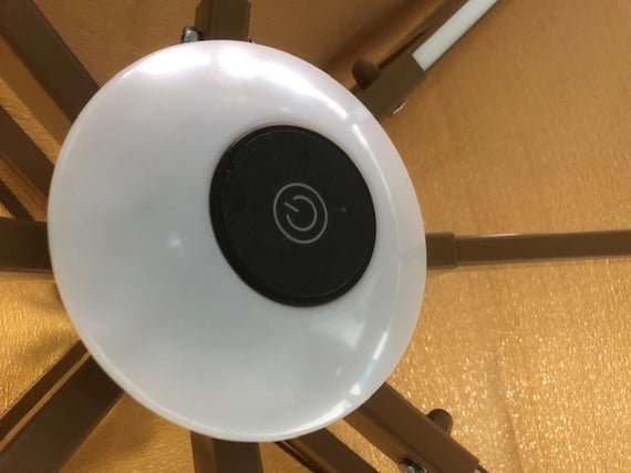 Garden Must Haves 3m Luxury Gazebo Taupe LED Lights