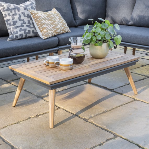 Kimora Outdoor Rattan Corner Set Garden