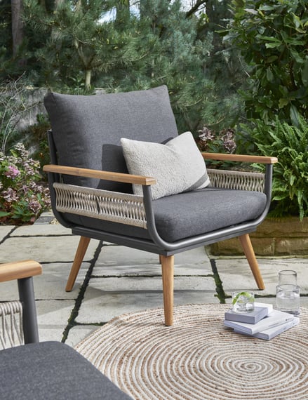 Kimora Rattan 4 Seat Lounge Garden Set Outdoor