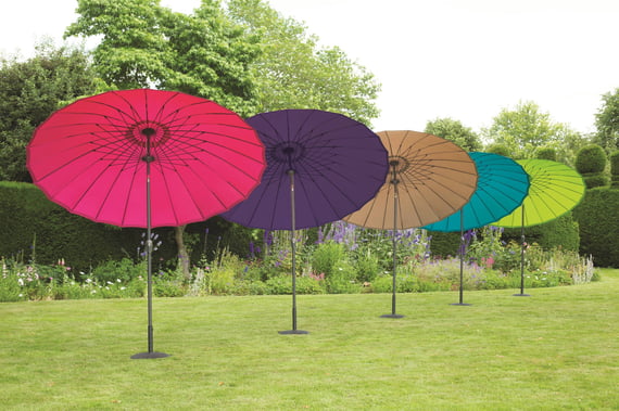 Garden Must Haves Geisha 2.7m Garden Parasol Range