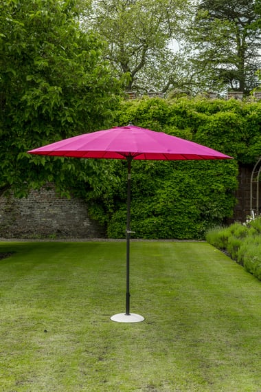 Garden Must Haves Geisha 2.7m Parasol Fuchsia