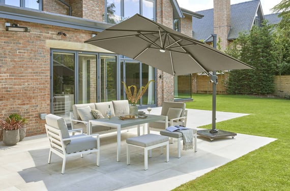 Garden Must Haves Royce Ambassador 3m Cantilever Parasol Carbon