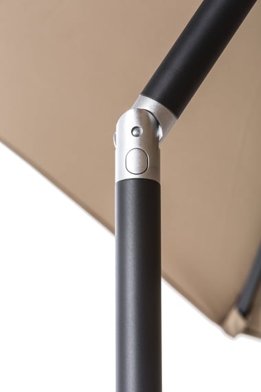 Garden Must Haves Elizabeth 3m Garden Umbrella Taupe