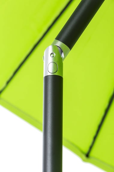 Garden Must Haves Geisha 2.7m Garden Parasol Lime Tilt