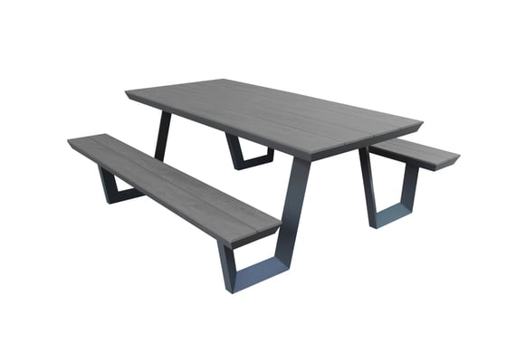 Norfolk Collection Wembley Picnic Set Grey Lifestyle C