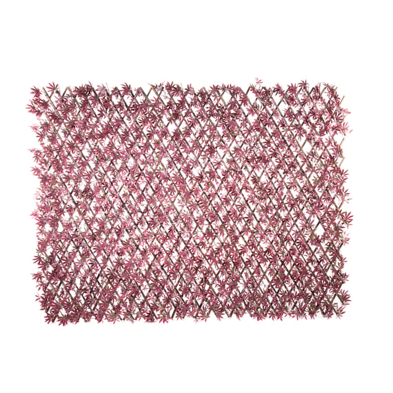 1.3m Willow Trellis Artificial Red Acer