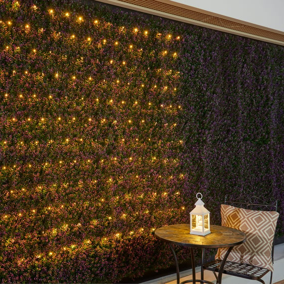 1x1m Artificial Living Wall Azalea